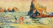 Pierre-Auguste Renoir Felsenklippen bei Guernsey Germany oil painting artist